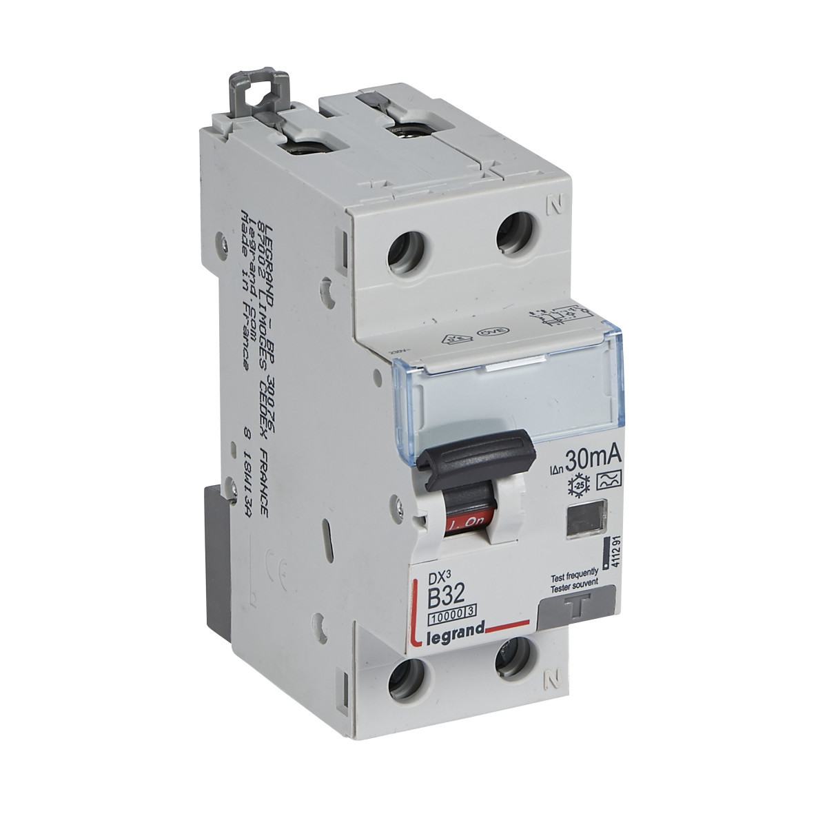 Aardlekautomaat DX³ 1P+N b32a 10ka 30ma, kortsluitverm iec60947-2-10ka