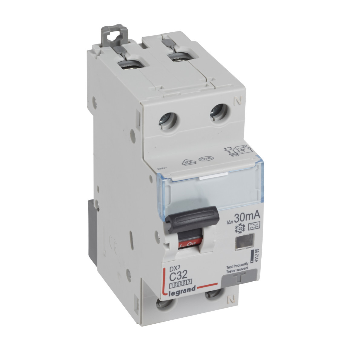 Aardlekautomaat DX³ 1P+N c32a 10ka 30ma, kortsluitverm iec60947-2-10ka