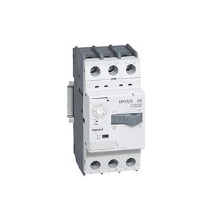 Legrand Motorbeveiliger MPX3 32S 4 A 6a met onderbrekingsvermogen 100ka