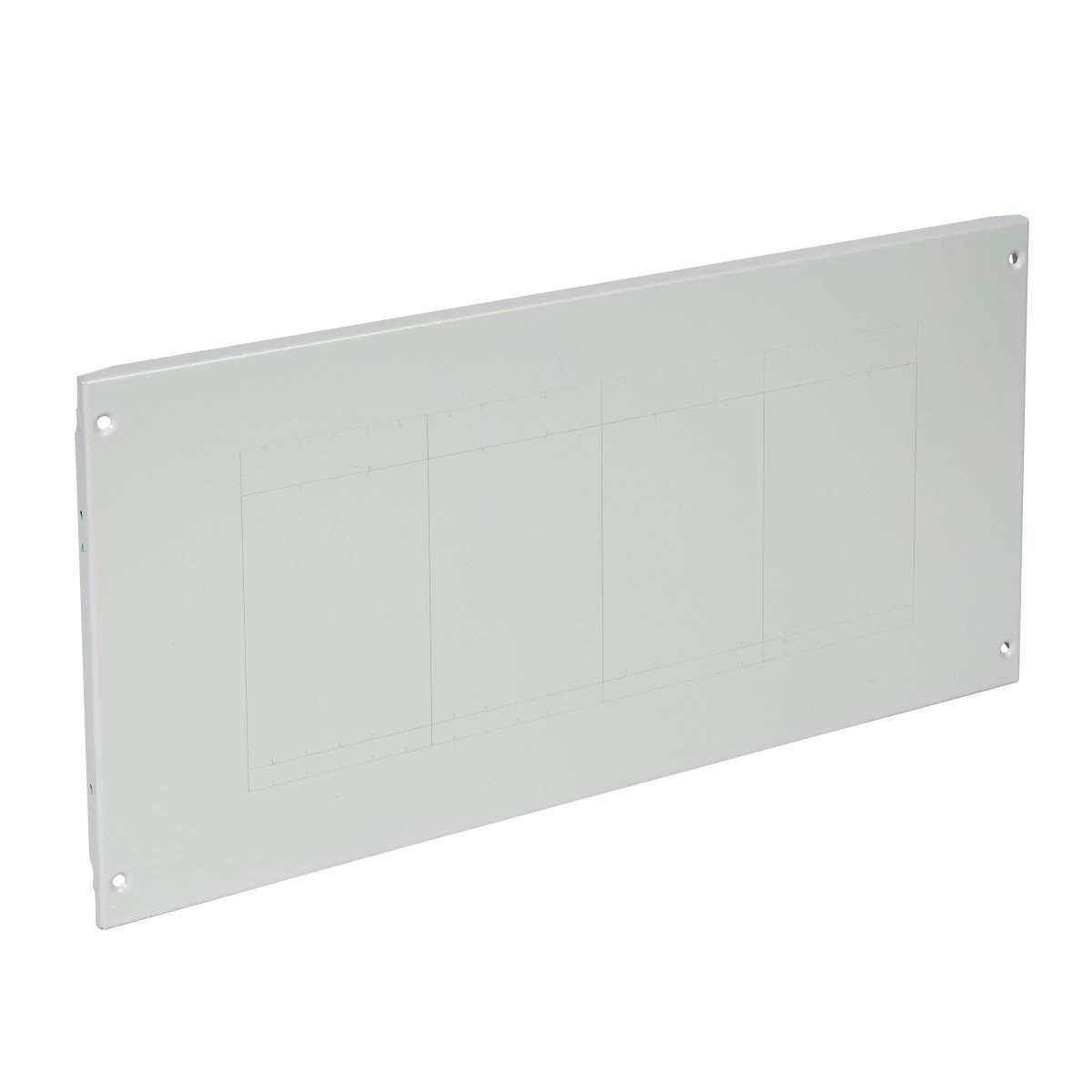 Legrand XL3 4000 frontplaat SPX 3 hoogte 400MM.met schroeven.
