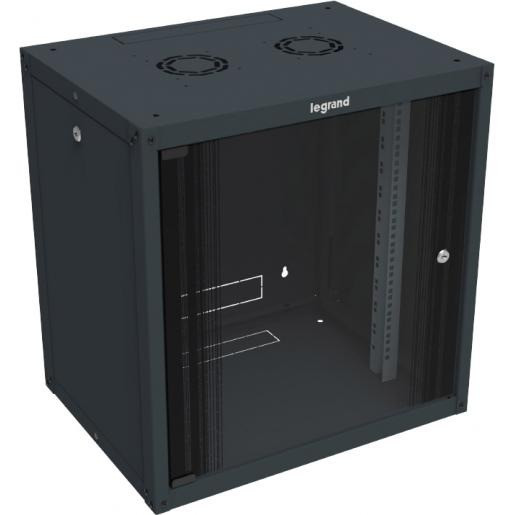 Legrand Linkeo2 19' wandkast 9u 600x450mm plat geleverd