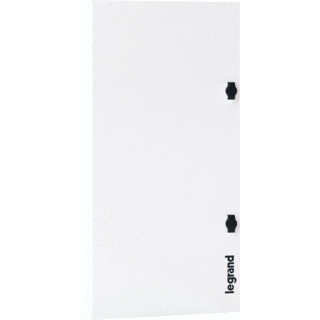 Legrand XL3 deur kast/lessenaar segmentdeur H1124MM B418MM D54MM staal wit