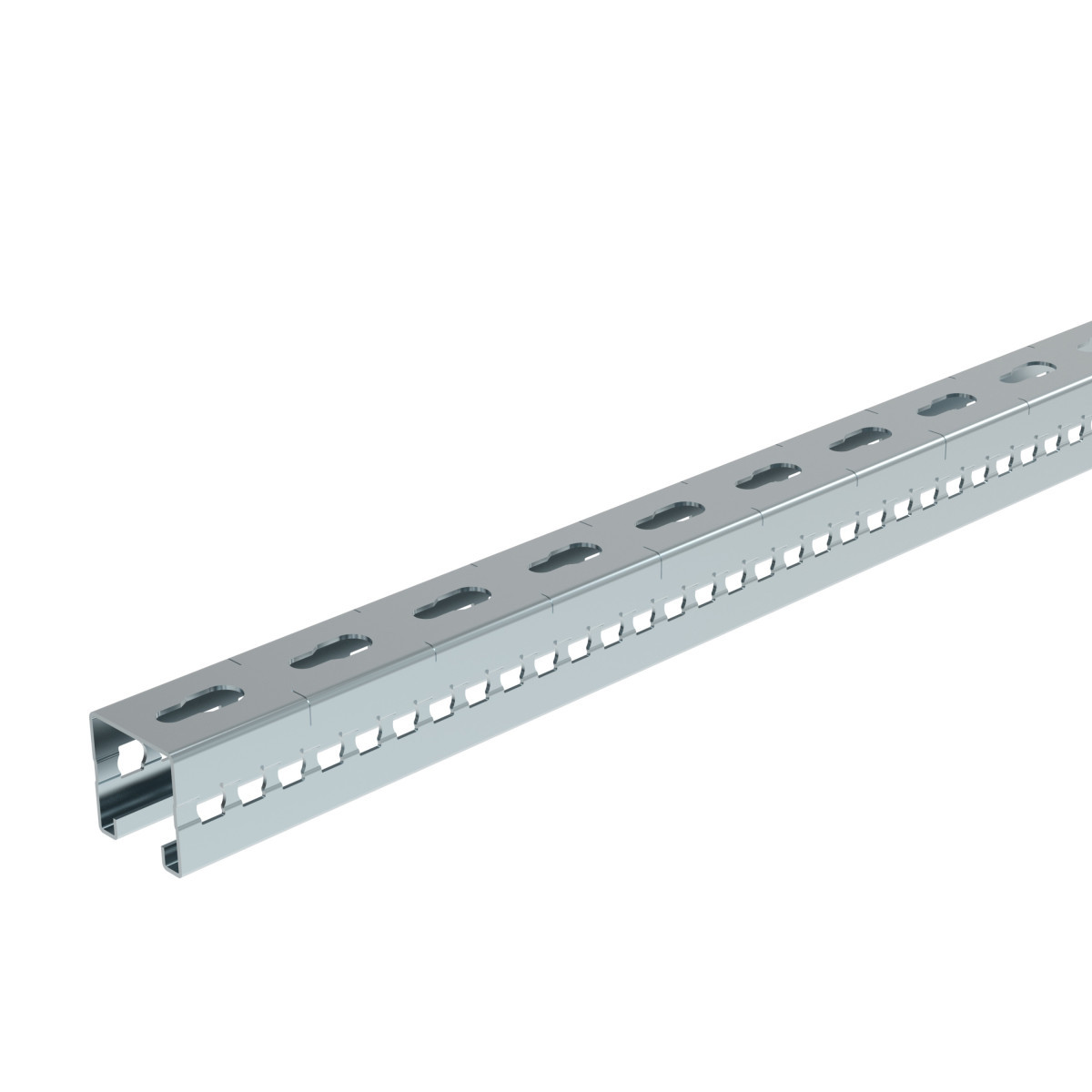 Legrand Montagerail/profiel Rail Strut R41SP, 41x41x1,5 L3 SDZ, C-profiel enkel, 3 zijden geperf.