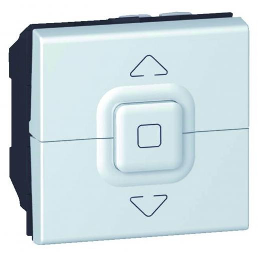 Legrand Mosaic jalouzie pulsdrukker aluminium