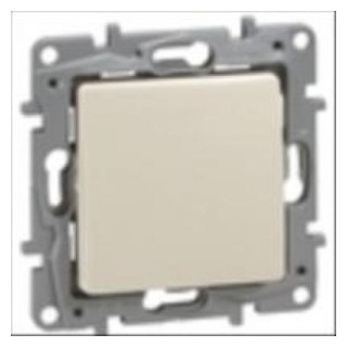 Legrand Niloé wisselschakelaar crème
