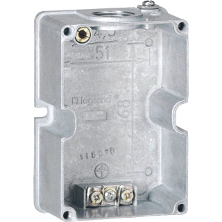 Legrand Opb.doos metaal TBV TCD 400V 16a 3p+(n)+a hypra ip44