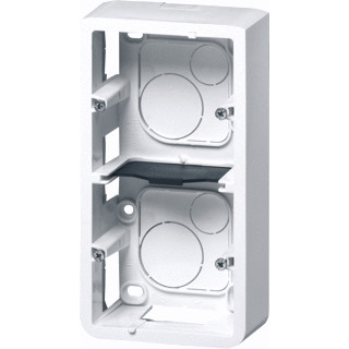 Legrand Opbouwbehuizing mosaic diep 40MM vert.voor 5 of 2x2mod.