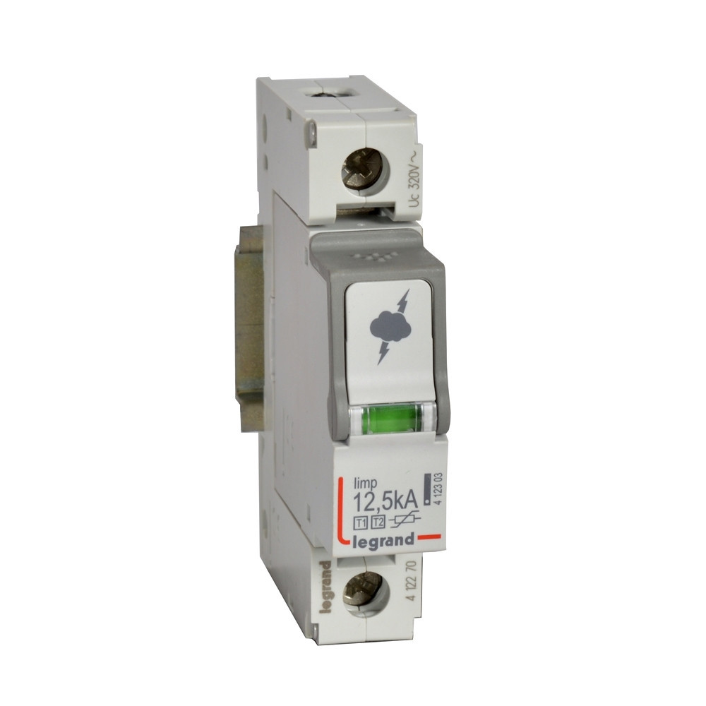 Legrand Overspanningsbeveiliger T1+T2-1P-12.5ka 1.5KV-uc 320V