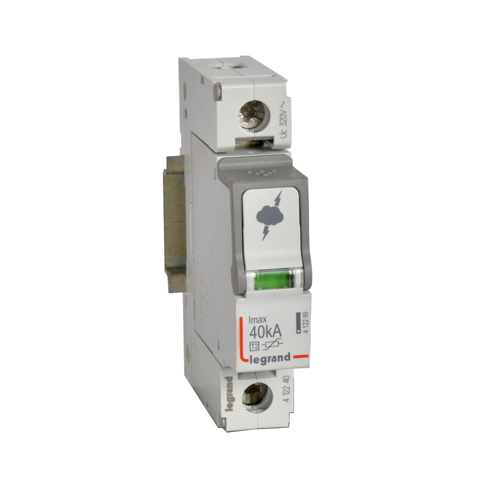 Legrand Overspanningsbeveiliger T2-1P-40ka 1.2KV-uc 320V