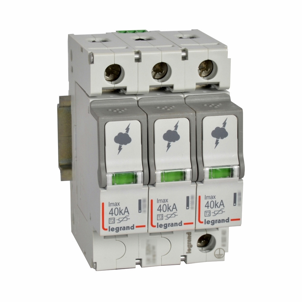 Legrand Overspanningsbeveiliger T2-3P-40ka 2.1KV-uc 440V