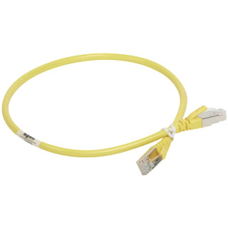 Legrand Patchkabel cat6a S/FTP 0,5M geel