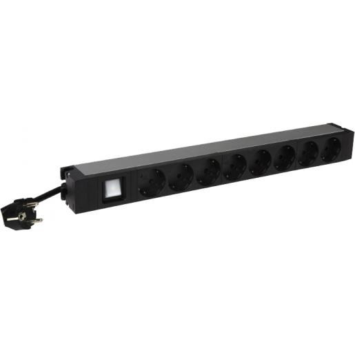 Legrand Pdu 19' 8xduitse standaard schakelaar 3 M snoer
