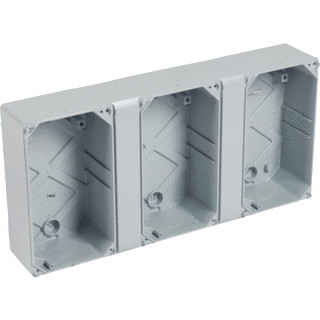 Legrand Plexo multibox horizontaal ik09 installatiekast leeg (vloer) ip65 kunststof 18 module