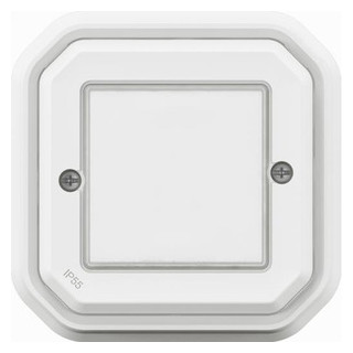 Legrand Plexo with netatmo on/off zonder batterijen lage opbouwdoos ip55 wit