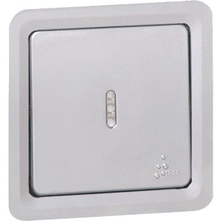 Legrand Pulsdrukker wissel soliroc zamac 6a no/NC controle