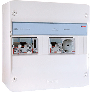 Legrand PV-verdeler 230vac-hoofdschakelaar-2 ala-WCD-KWH-meter