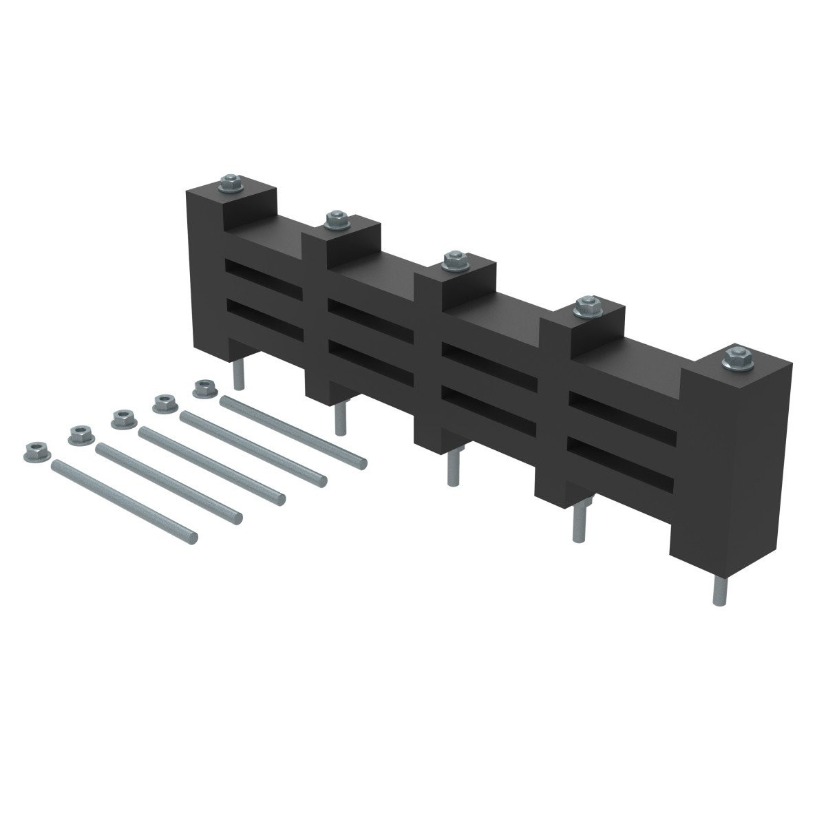 Legrand Installatiekasten Railsteun DMX³ 1600/2500a uitrijdbaar - zwevend - isolerend