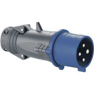 Legrand Rechte stekker 230V 16a 3p+a hypra ip44-kunststof