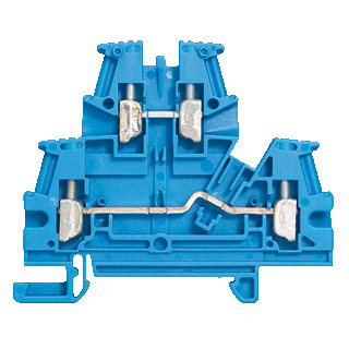 Legrand Rijgklem 2etages viking3 2.5MM2 blauw