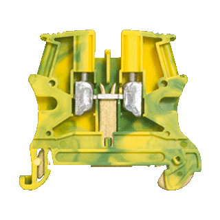 Legrand Rijgklem viking3 6MM2 groen/geel