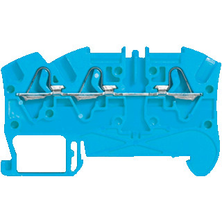Legrand Viking3 verbindingsrijgklem 0,5-6MM² eendr. 0,5-4MM² meerdr. blauw