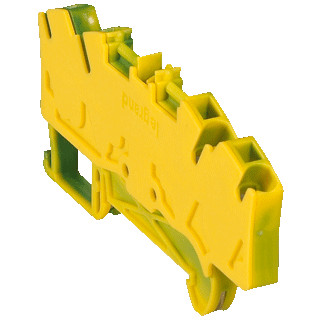 Legrand Rijgklem viking3 met insteekklem groen/geel 6MM 4P 4MM2 Legrand Rijgklem viking3 met insteekklem groen/geel 6MM 4P 4MM2