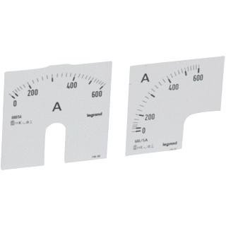 Legrand Schaalverdeling lexic voor ampèremeter 0-600a ref.NR.014601