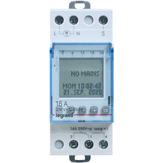 Legrand SCHAKKL JAARPROG 1KAN BLE RGU