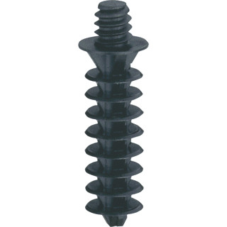 Legrand Schroefplug colson kop+schroefdrd dia6.6x7.5MM VR boring dia8mm.zwart