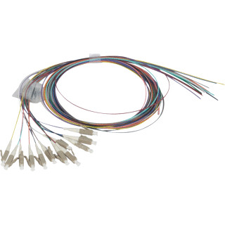 Legrand Set van 12 pigtail LC-conn. kleurcod.buffer 50/125um om4 1MTR 900um TB