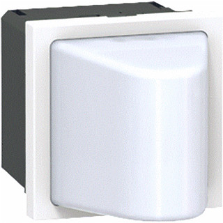 Legrand Signaallamp driehoekige lens mosaic 12-24V 2mod.transparant