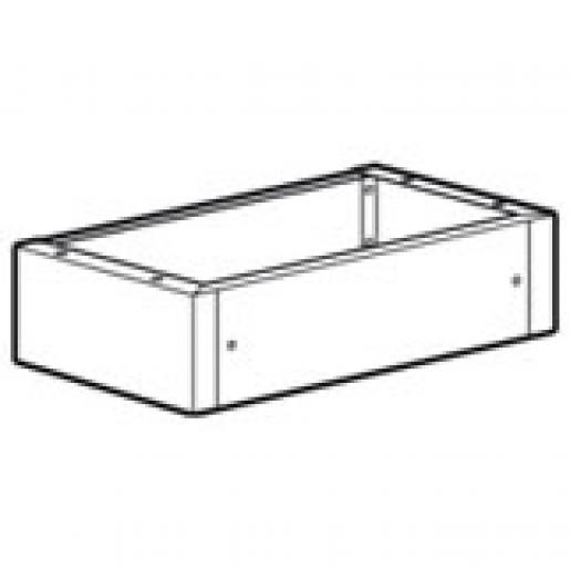 Legrand Sokkel XL3 800 voor ip43 H100 voor ip55 behuizing B700