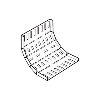 Legrand Van geel SSL bocht/hoekstuk kabelgoot stijgstuk 90° 300x12mm