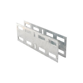 Legrand Kabelladder Buigkoppelplaatset 2stuks RVS316L H100 +bevestigingsmateriaal
