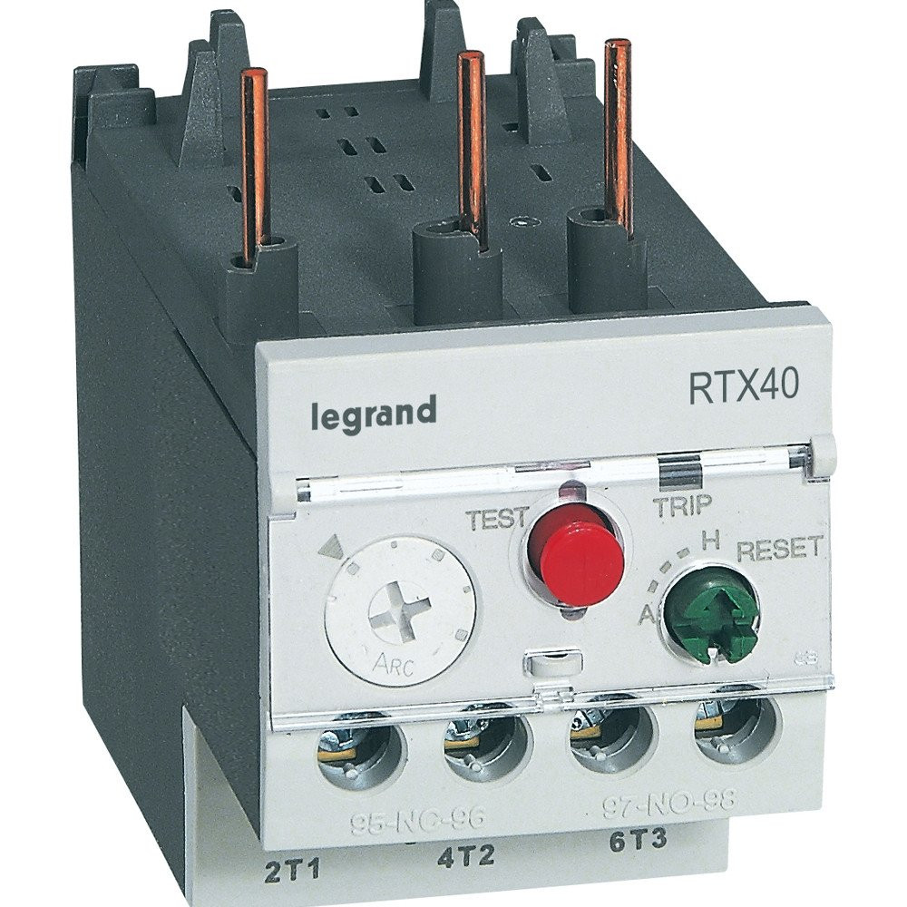 Legrand Thermische relais RTX3 40-0.4-0.63a VR CTX3 22 en 40-1no+1nc-schroefkl
