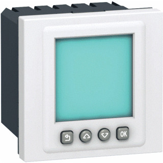 Legrand Tijdsch.klok programm.mosaic LCD-display uitgang 1 wisselcont.16a 250V