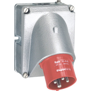 Legrand Toestelcontactdoos 400V 16a 3p+n+a hypra ip44-metaal