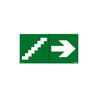 Legrand Veiligheidsverlichting Zelfklevend Pictogram trap + pijl
