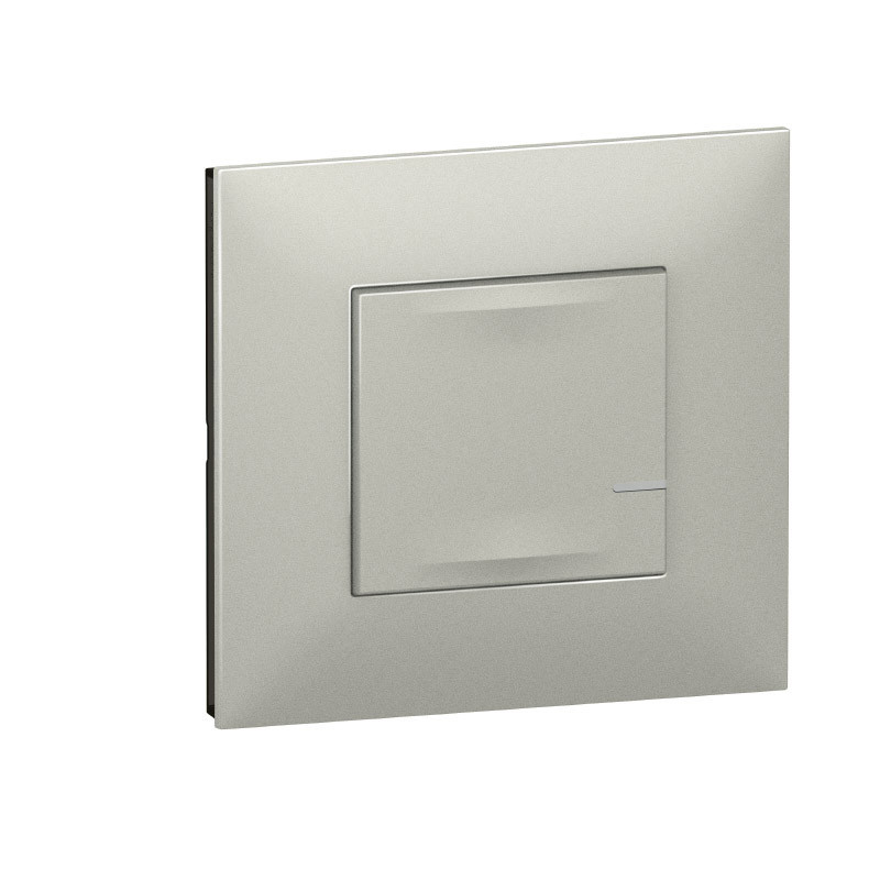 Legrand Schakelmateriaal Valena Next WN - geconnecteerde schakelaar/dimmer 5-300W alu