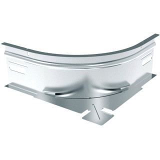 Legrand P31+aanzetbocht universeel H60 ral9010