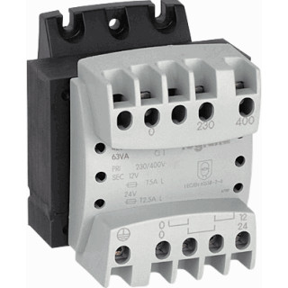 Legrand Transformator 1-fase stuurtransformator 215-245V 63va