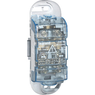 Legrand Lexic aansluitklem voor hoofdkabel 1P din-rail 2-aansluitingen