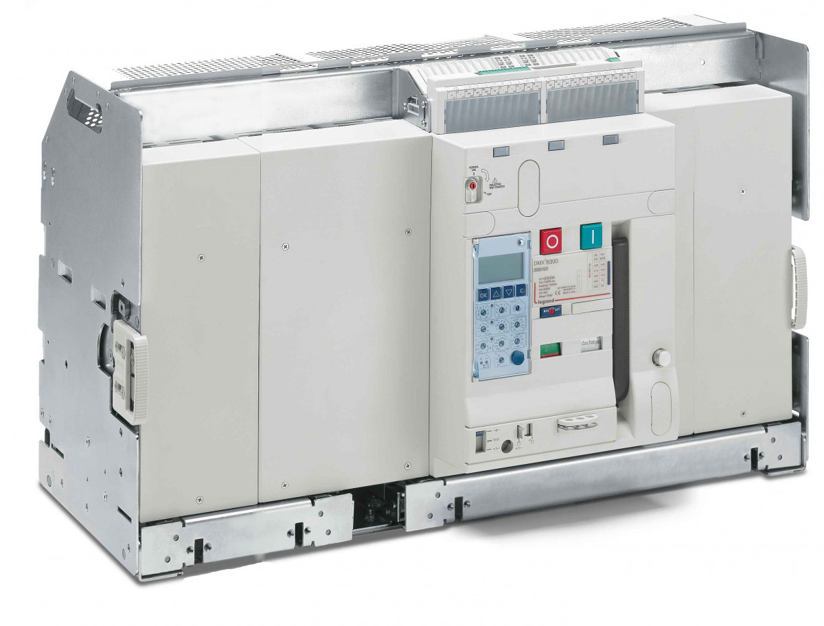 Legrand Air Circuit Breaker Vermogenautomaat DMX³ 6300 uitrijdb. versie 3P 6300a -100ka 415vac