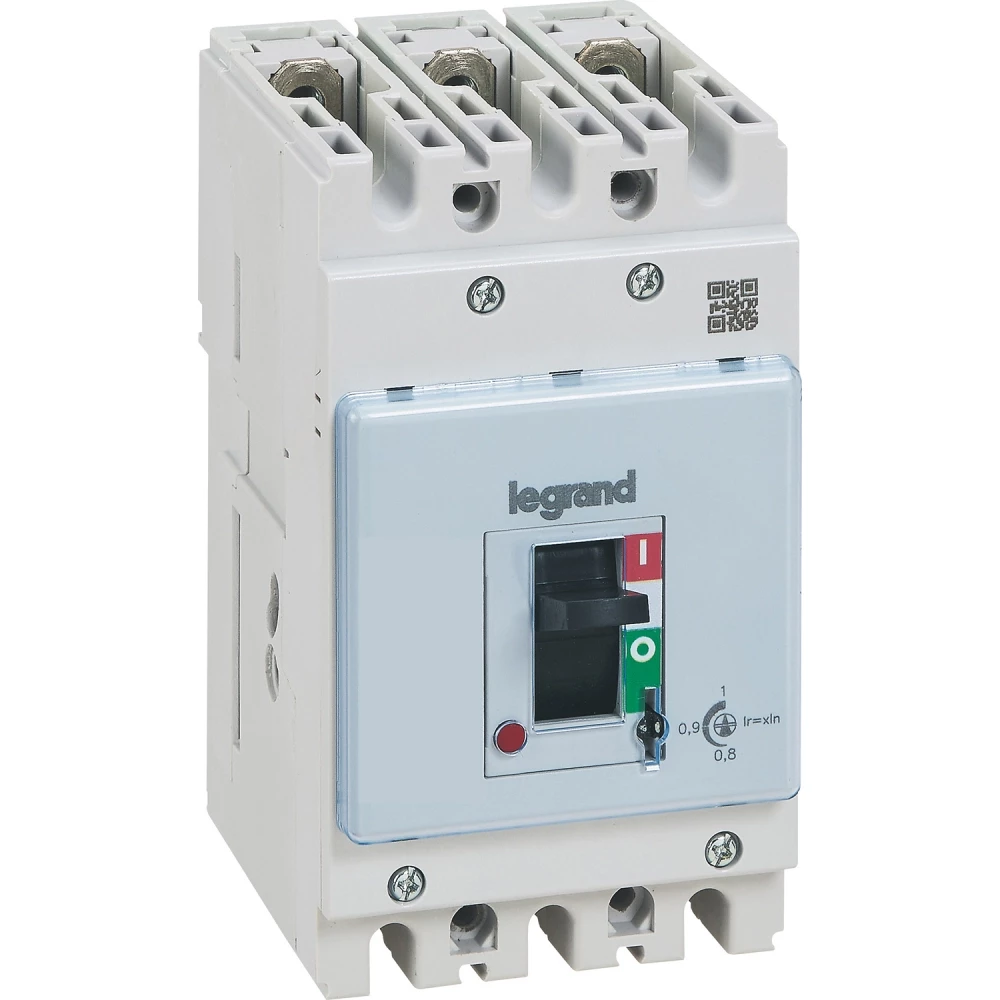 Legrand Vermogensschakelaar MCCB DPX³ HP 125 thermomagnetisch 100a 3-polen icu 70ka