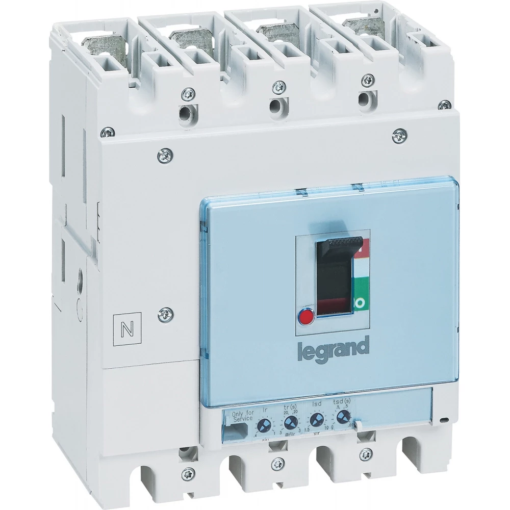 Legrand Vermogensschakelaar MCCB DPX³ HP 250 electronisch S1.1 250a 4-polen icu 70ka