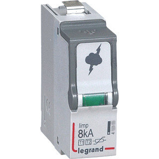 Legrand Vervangcassette T1+T2 / 8ka voor overspanningsbeveiliger