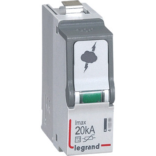 Legrand Vervangcassette T2 / 20ka voor overspanningsbeveiliger