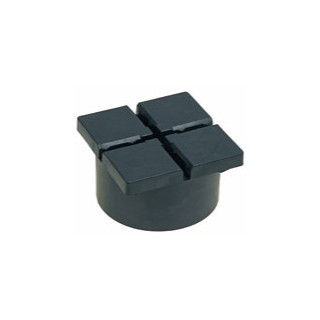 Legrand Vloersystemen Voet Soluflex 100x100 H48 zwart polypropyleen