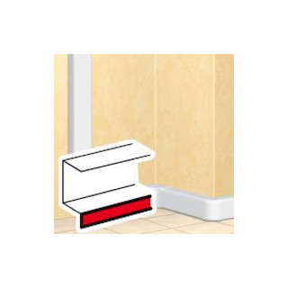 Legrand Wandgoot DLP Tapijtrand L2000 antracietgrijs