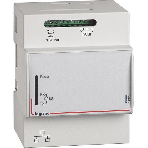 Legrand Webserver energiesysteem 10 meetpunten-directe ip aansl.-4 modules